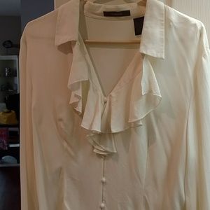 Liz claiborne silk career top